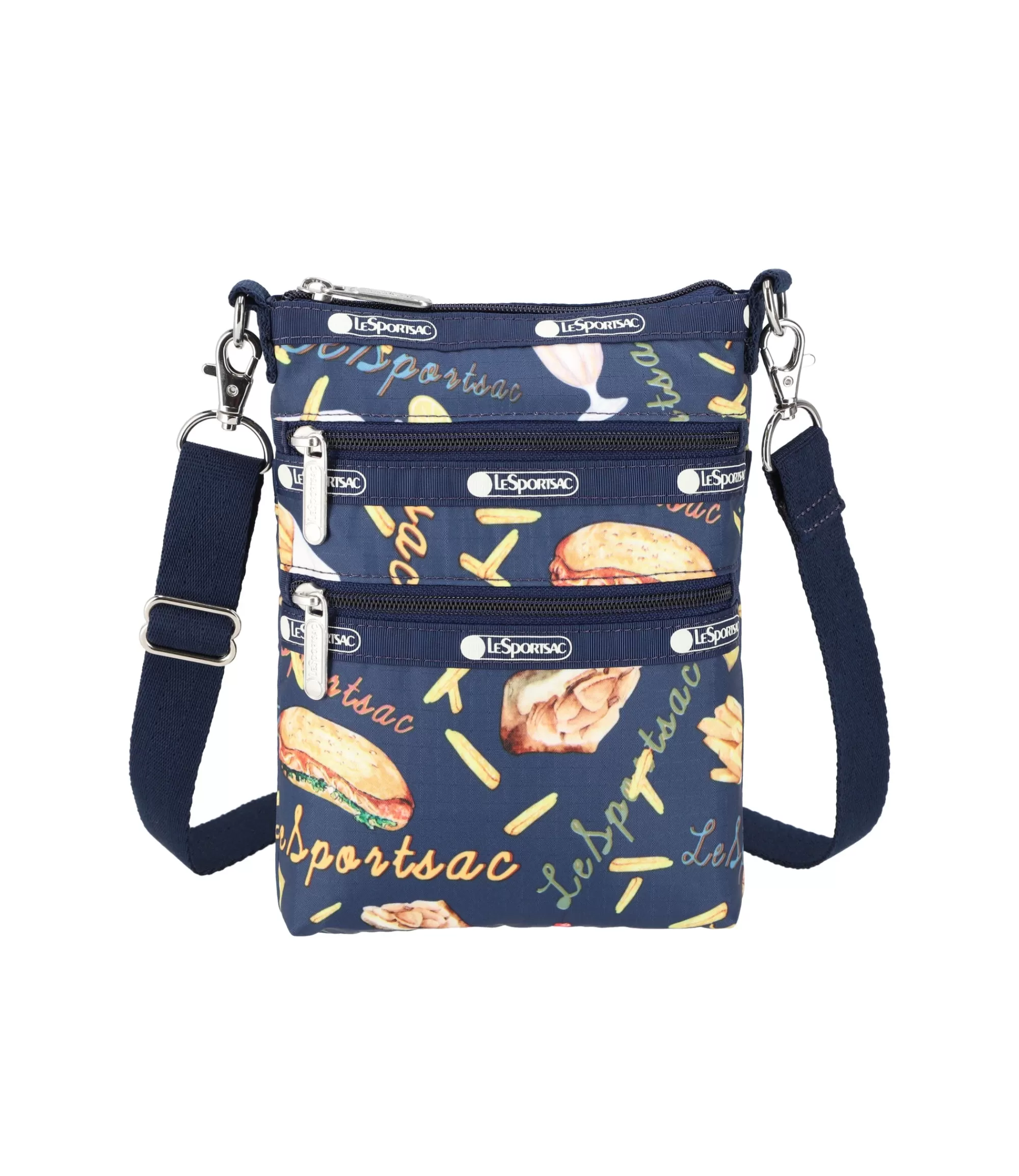 3-Zip Crossbody-LeSportsac Clearance