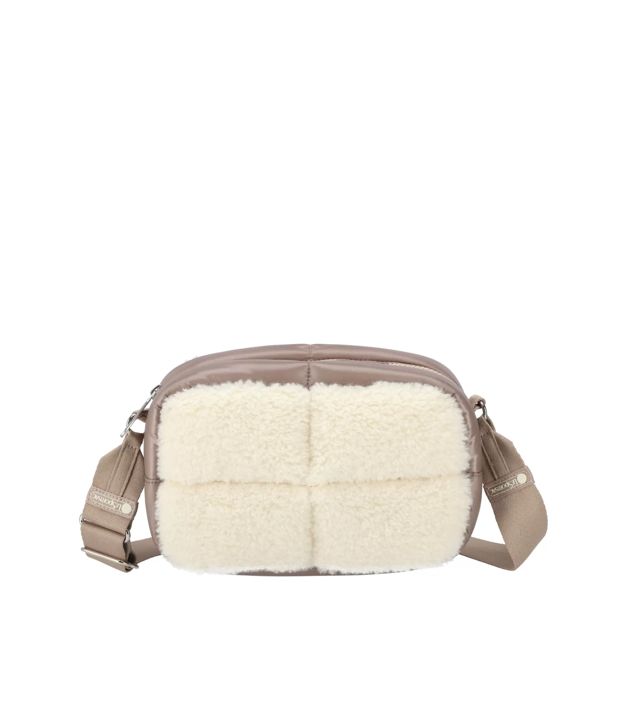 Puffy Sherpa Cube Crossbody-LeSportsac Discount